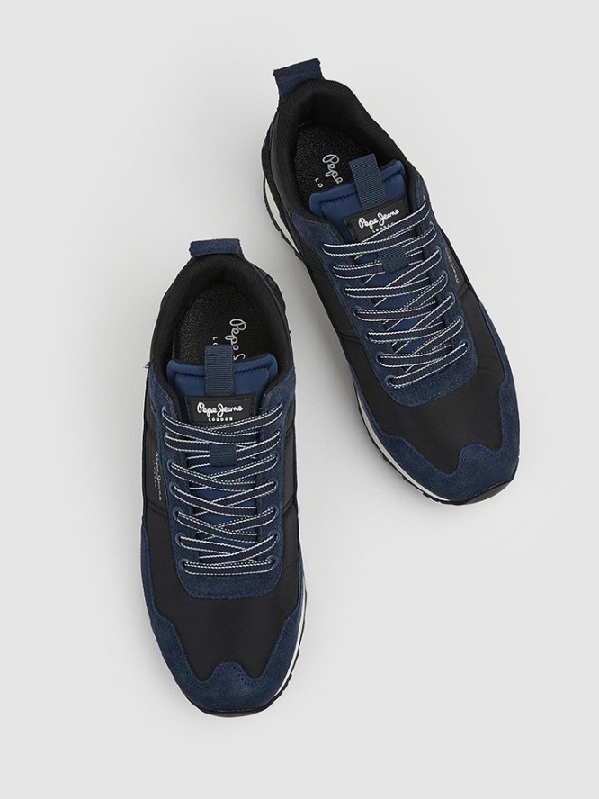 Pepe Jeans FOOTWEAR Sneakersy w kolorze granatowo-czarnym rozmiar: 40