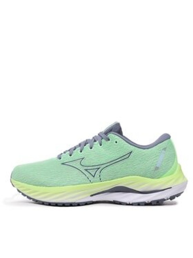 Mizuno Buty do biegania Wave Inspire 19 J1GC234405 Zielony