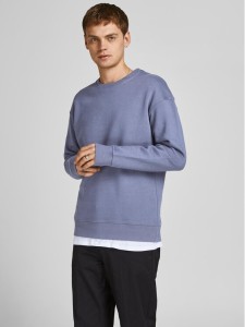 Jack&Jones Bluza Star 12208182 Niebieski Relaxed Fit