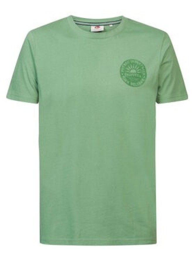 Petrol Industries T-Shirt M-1030-TSR668 Zielony Regular Fit