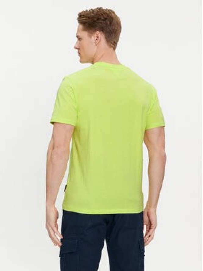 Napapijri T-Shirt S-Kreis NP0A4HQR Żółty Regular Fit