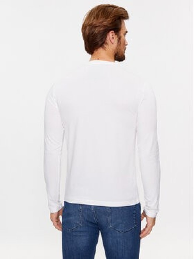 Trussardi Longsleeve 52T00763 Biały Regular Fit