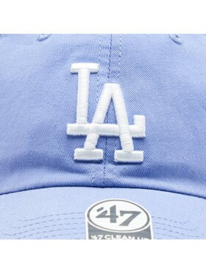 47 Brand Czapka z daszkiem MLB Los Angeles Dodgers '47 CLEAN UP B-RGW12GWS-LVB Fioletowy