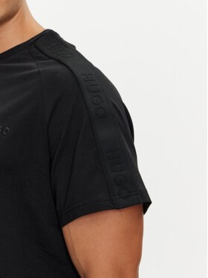 Hugo T-Shirt Tonal Logo 50520480 Czarny Regular Fit