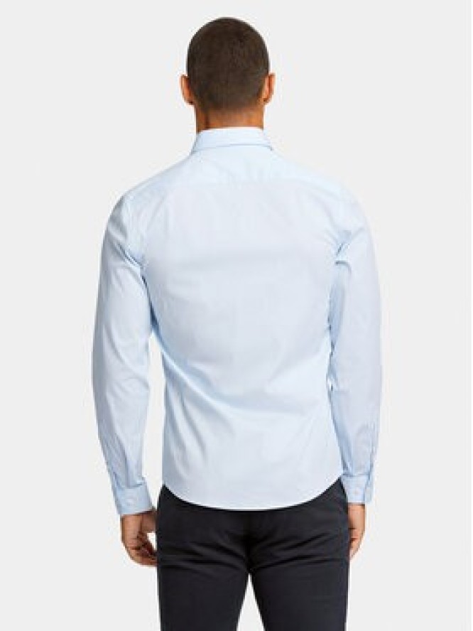 Lindbergh Koszula 30-203172 Błękitny Slim Fit