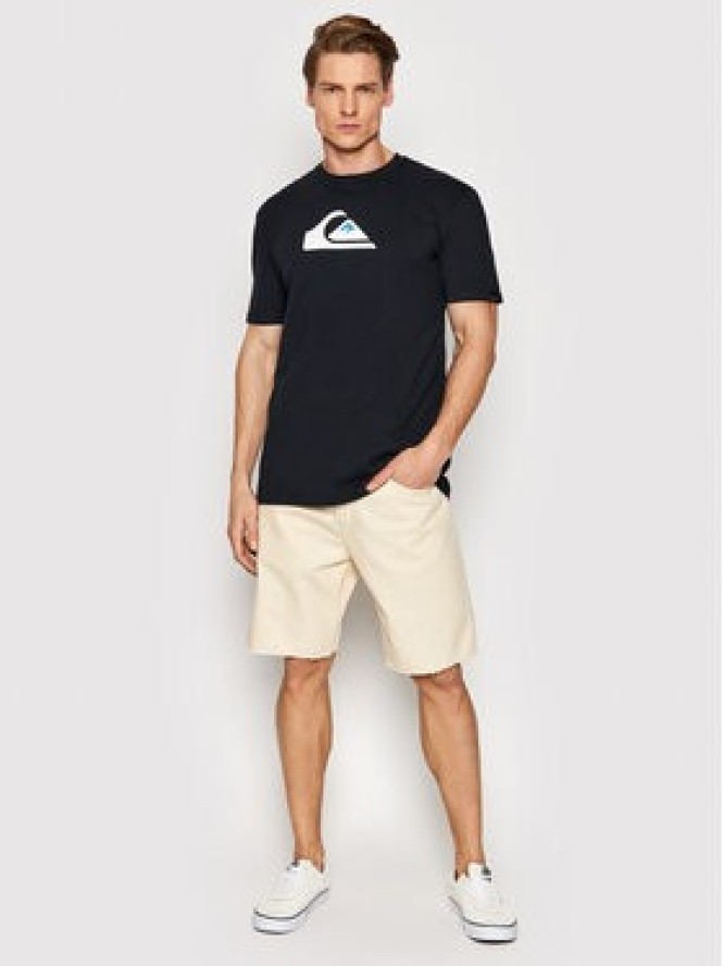 Quiksilver T-Shirt Comp EQYZT06534 Granatowy Regular Fit