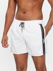 Emporio Armani Underwear Szorty kąpielowe 211740 4R443 00010 Biały Regular Fit