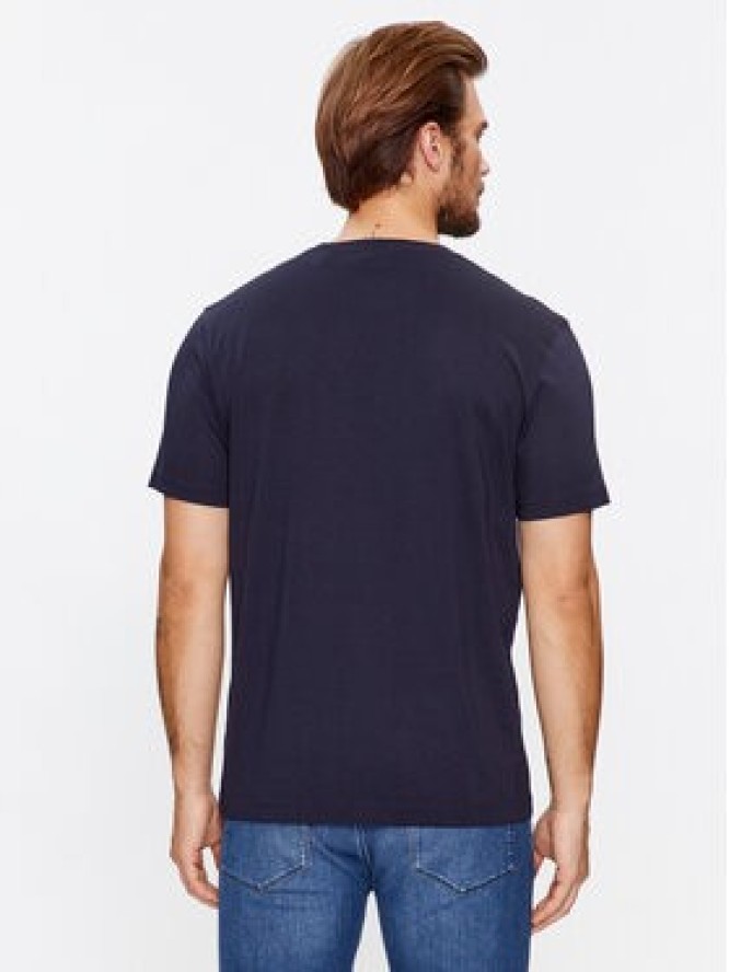 Gant T-Shirt Reg Archive Shield Emb Ss 2067004 Granatowy Regular Fit