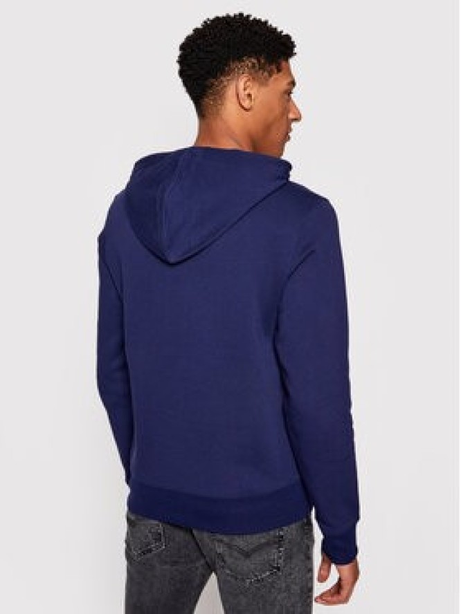 New Balance Bluza C C F Hoodie MT03910 Granatowy Relaxed Fit