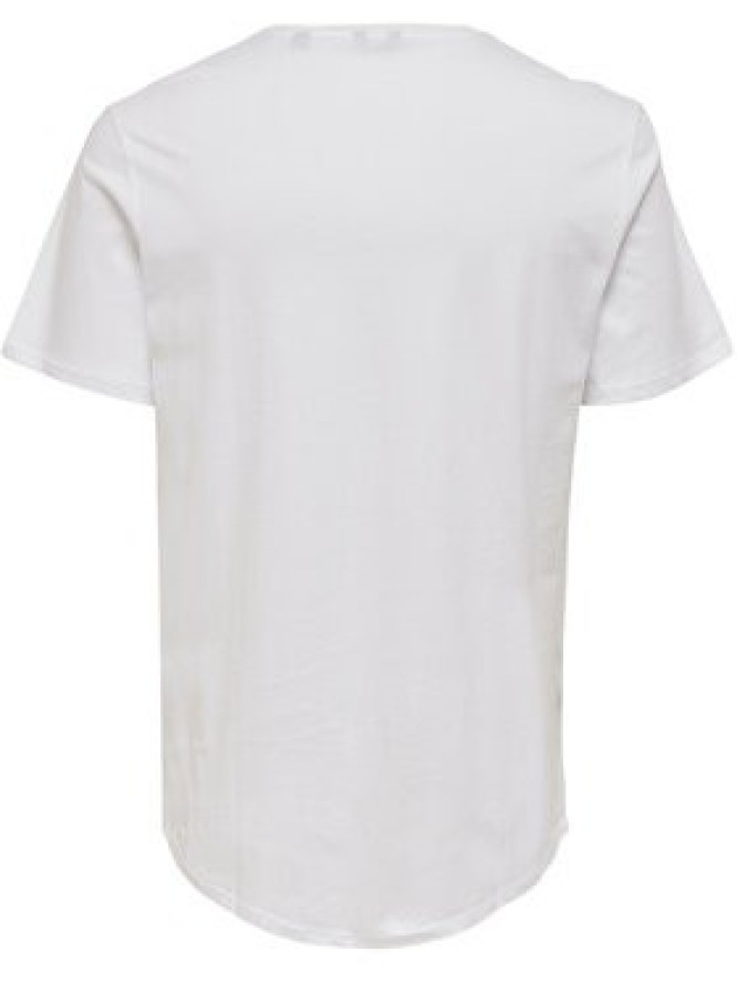 Only & Sons T-Shirt Matt 22002973 Biały Regular Fit