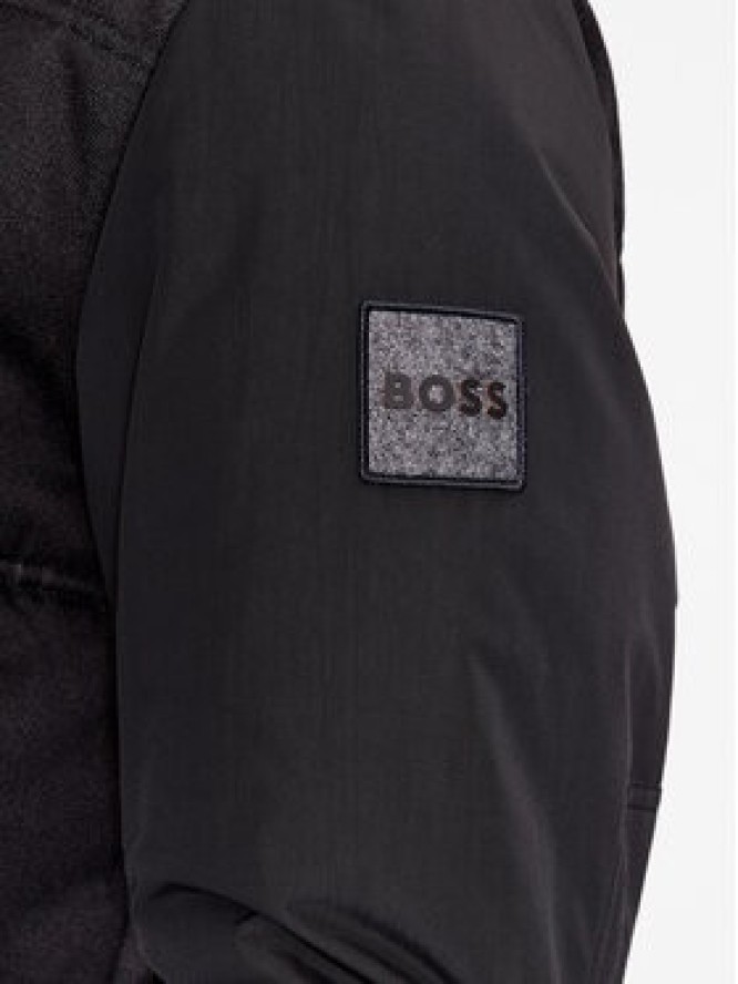 Boss Kurtka puchowa Oglitch 50504445 Czarny Relaxed Fit