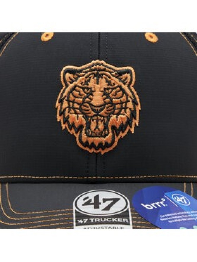 47 Brand Czapka z daszkiem Mlb Detroit Tigers Xray ’47 Trucker B-XRAYD09BBP-BK Czarny