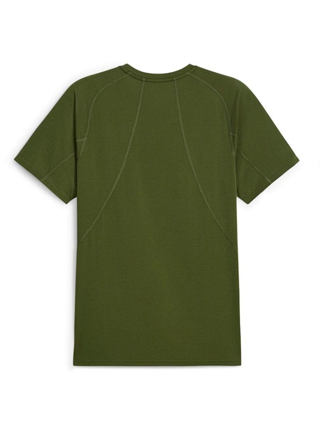 Puma Koszulka "Train" w kolorze khaki rozmiar: L