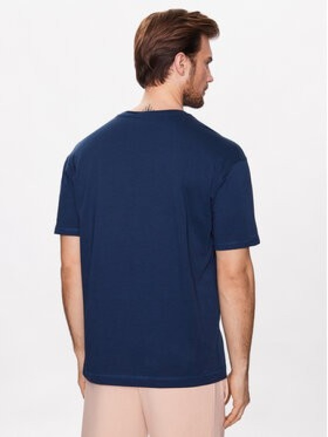 Outhorn T-Shirt TTSHM453 Granatowy Regular Fit