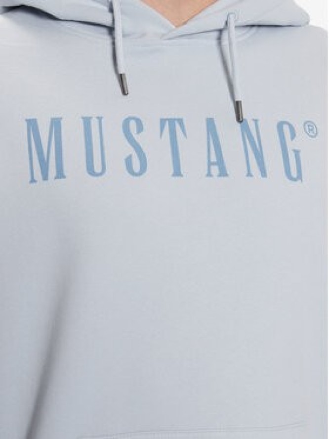 Mustang Bluza Bennet Modern 1013511 Błękitny Regular Fit