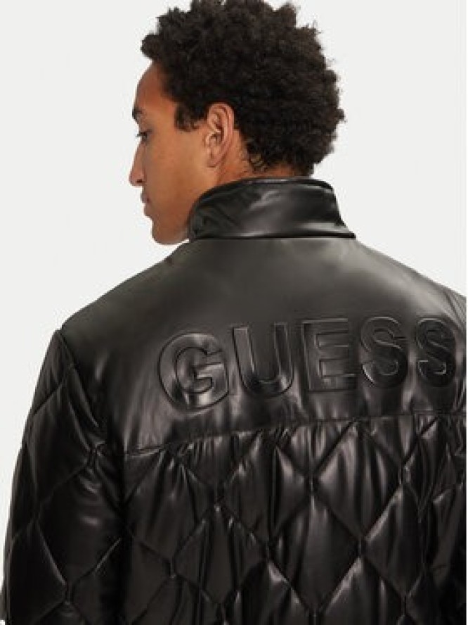 Guess Kurtka bomber M4BL28 WGJ60 Czarny Regular Fit