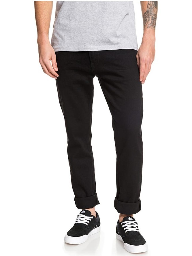 Quiksilver Dżinsy - Regular fit - w kolorze antracytowym rozmiar: W28/L32