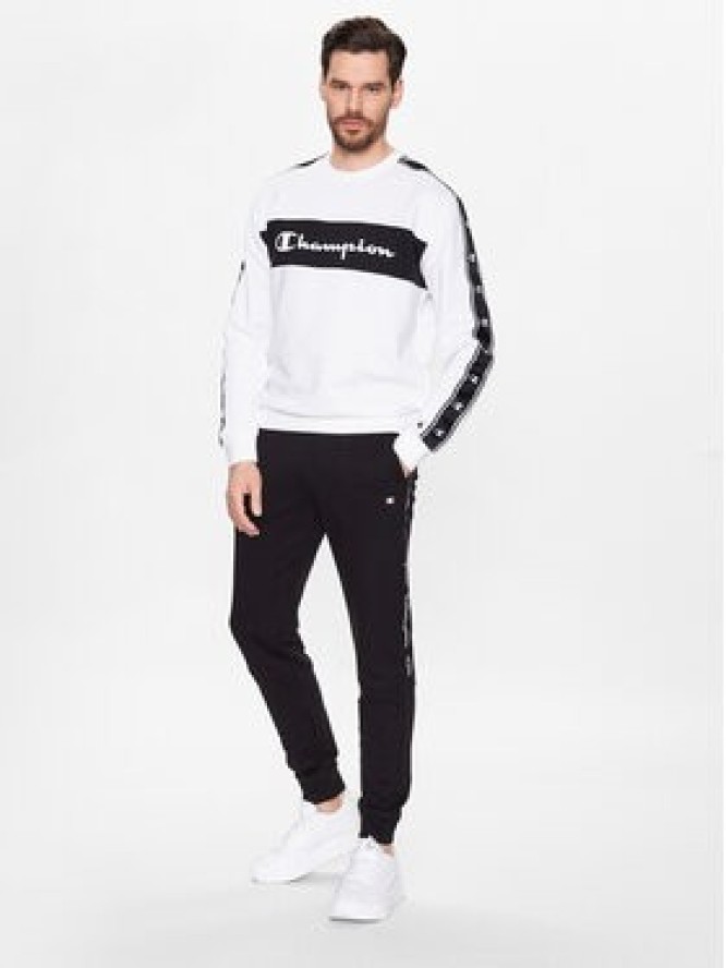 Champion Bluza 218474 Biały Regular Fit