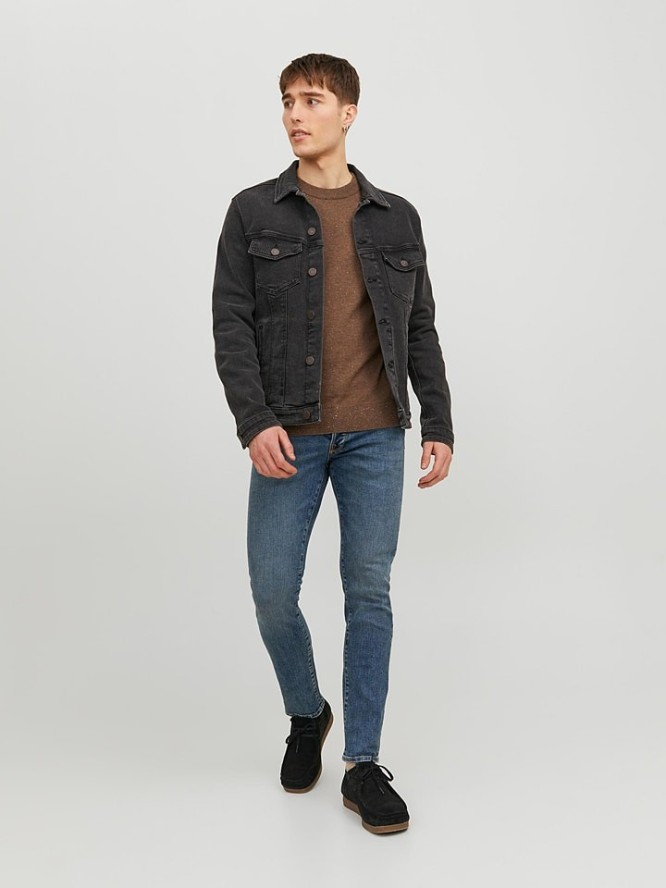 Jack & Jones Dżinsy "Glenn" - Slim fit - w kolorze niebieskim rozmiar: W31/L32