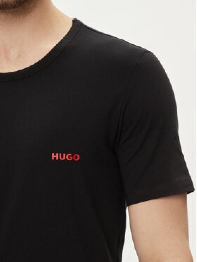 Hugo Komplet 3 t-shirtów 50493972 Czarny Regular Fit