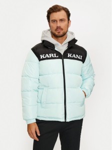 Karl Kani Kurtka puchowa Retro Essential 60760011 Niebieski Regular Fit