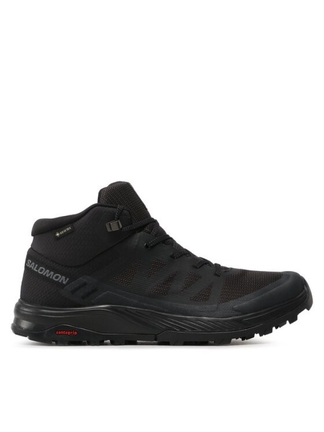 Salomon Trekkingi Outrise Mid Gtx L47143500 Czarny