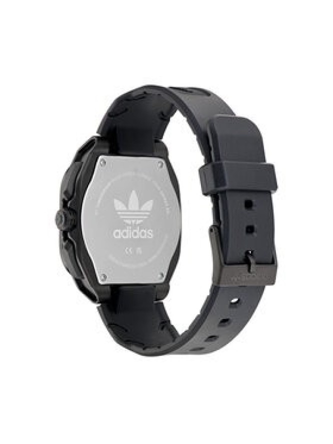 adidas Originals Zegarek City Tech Three Chrono AOFH24020 Czarny