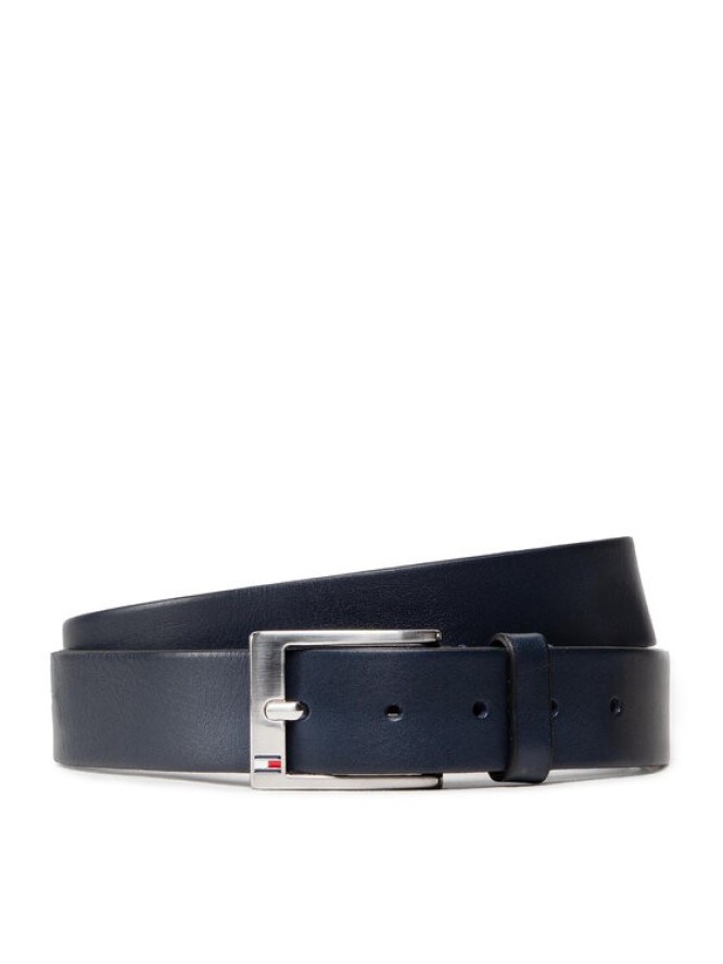 Tommy Hilfiger Pasek Męski New Aly Belt AM0AM08363 Granatowy