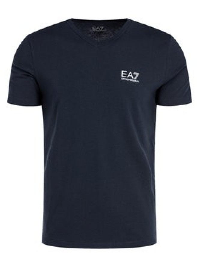 EA7 Emporio Armani T-Shirt 8NPT53 PJM5Z 1578 Granatowy Regular Fit