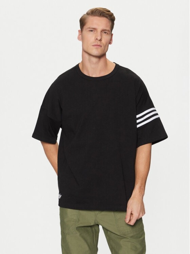 adidas T-Shirt Neuclassics JC9935 Czarny Regular Fit