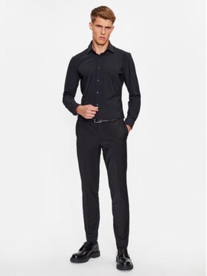 Boss Koszula P-Hank-S-Kent-C1-222 50503554 Czarny Slim Fit