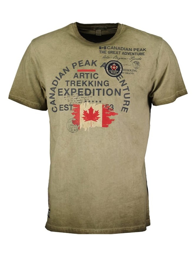 Canadian Peak Koszulka w kolorze khaki rozmiar: S