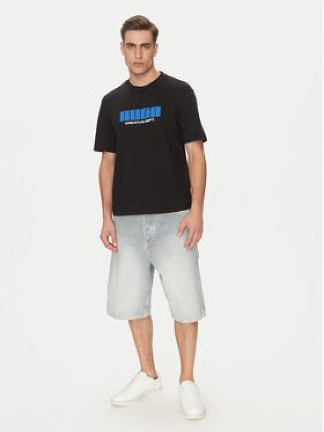 HUGO T-Shirt Newromi 50542934 Biały Regular Fit