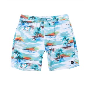 Spodenki kąpielowe męskie RVCA VA Pigment Elastic Waist Boardshorts 17