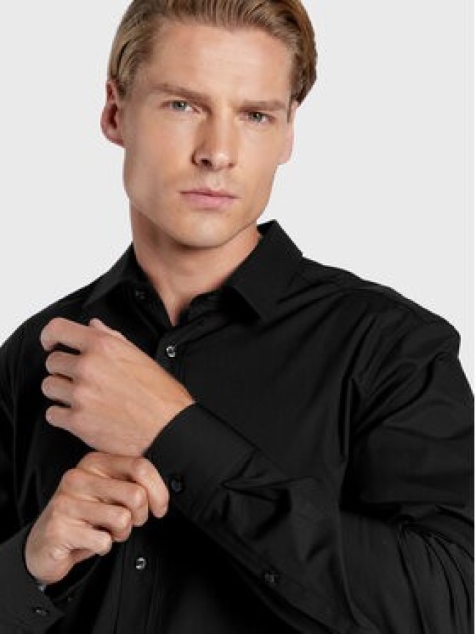 Hugo Koszula Elisha02 50479396 Czarny Slim Fit