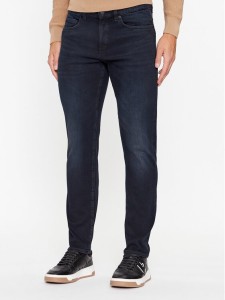 Boss Jeansy Delaware3-1 50501045 Granatowy Slim Fit