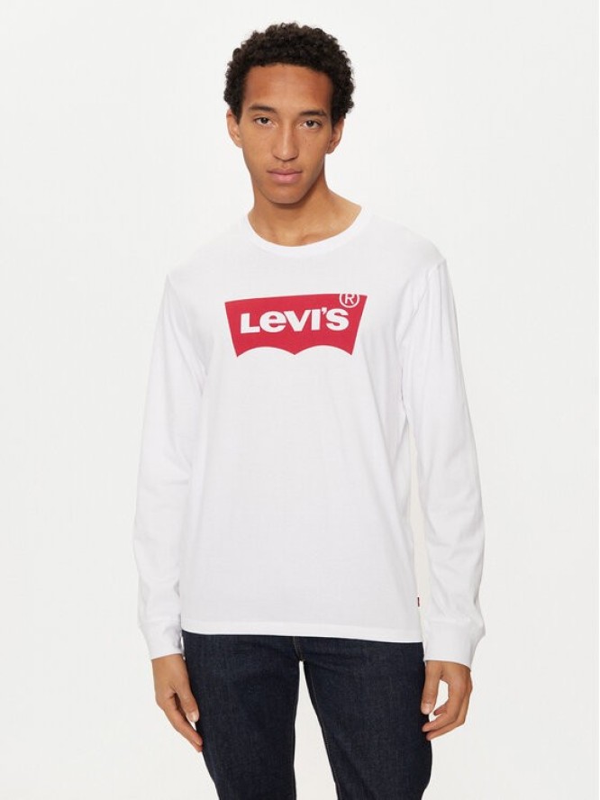 Levi's® Longsleeve Graphic Tee 36015-0010 Biały Regular Fit