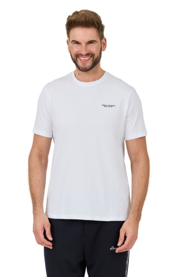 ARMANI EXCHANGE Biały t-shirt