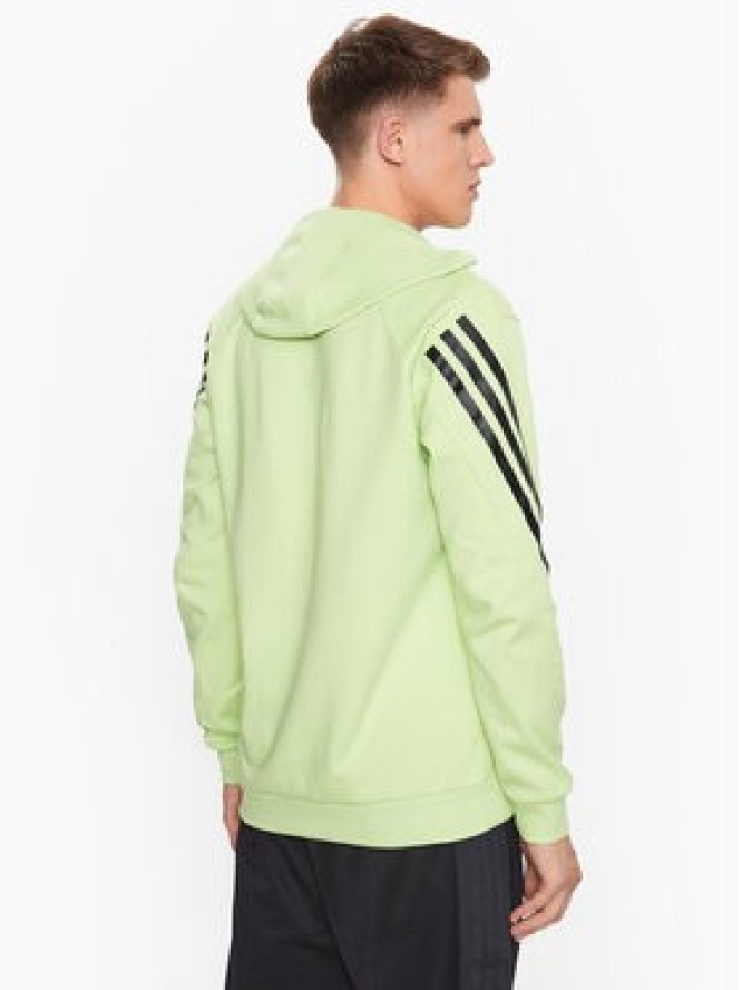 adidas Bluza Future Icons 3-Stripes Hoodie IJ8866 Zielony Regular Fit