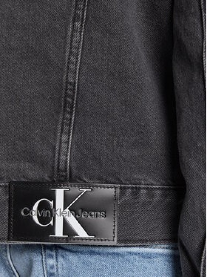 Calvin Klein Jeans Kurtka jeansowa J30J322767 Szary Regular Fit