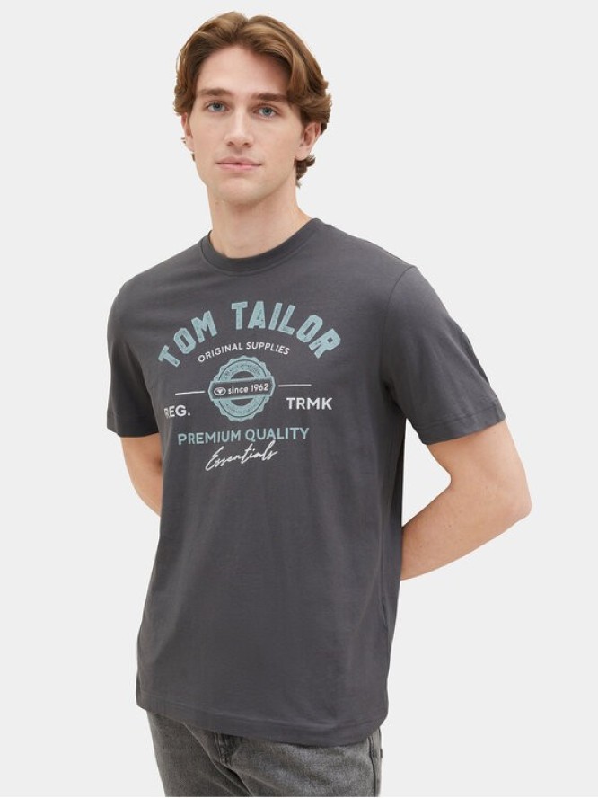 Tom Tailor T-Shirt 1037735 Szary Regular Fit