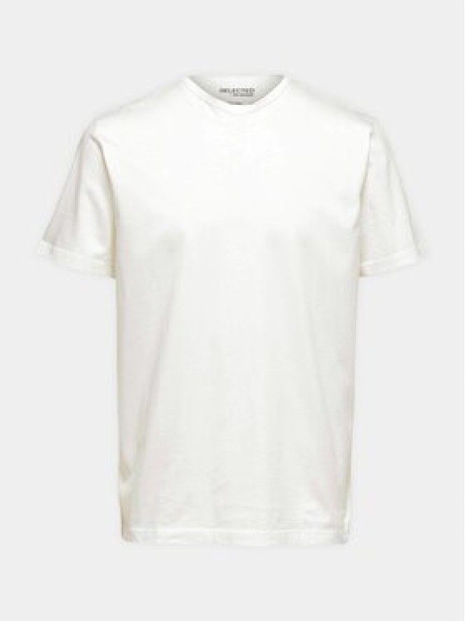 Selected Homme T-Shirt 16088574 Biały Regular Fit