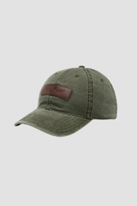 AERONAUTICA MILITARE Zielona czapka Front Patch