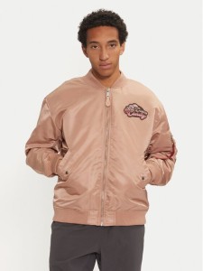 Alpha Industries Kurtka bomber 148140 Beżowy Regular Fit