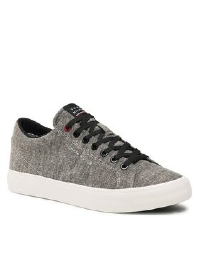 Tommy Hilfiger Tenisówki Th Hi Vulc Core Low Chambray FM0FM04738 Szary