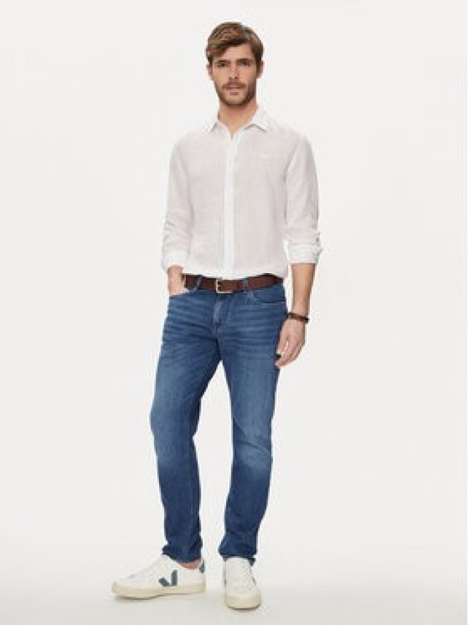 Pepe Jeans Koszula Paytton PM308523 Biały Regular Fit