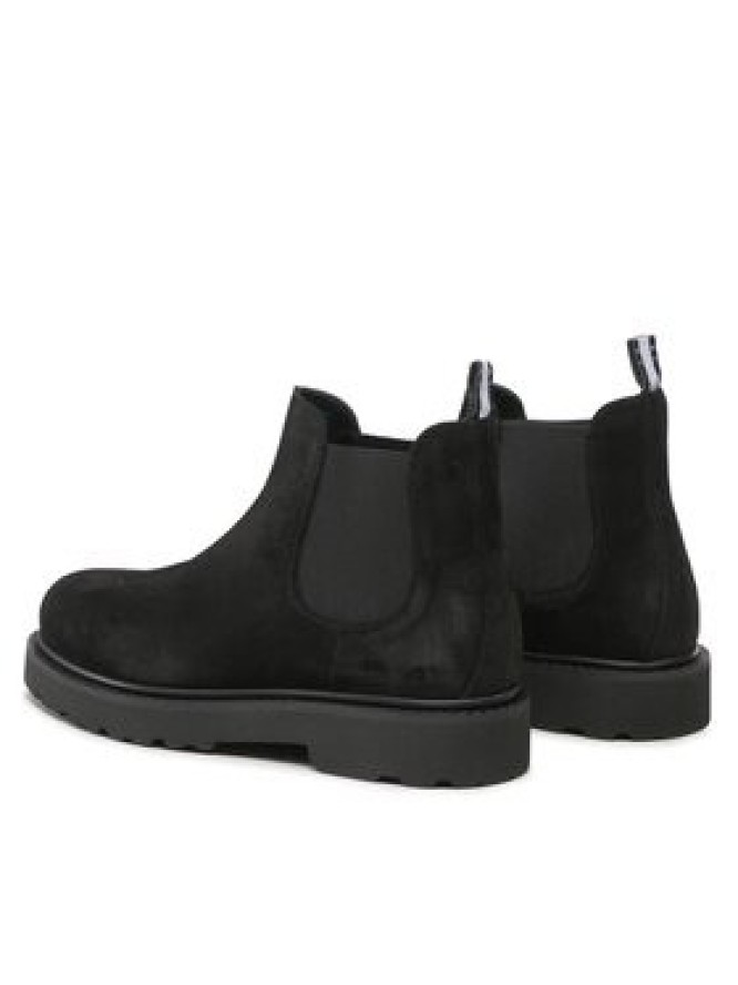 Tommy Jeans Sztyblety Tommy Jeans Suede Boot EM0EM01205 Czarny