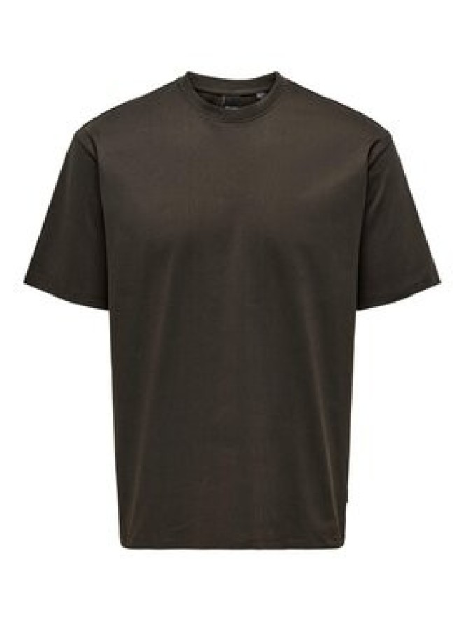 Only & Sons T-Shirt Fred 22022532 Brązowy Relaxed Fit
