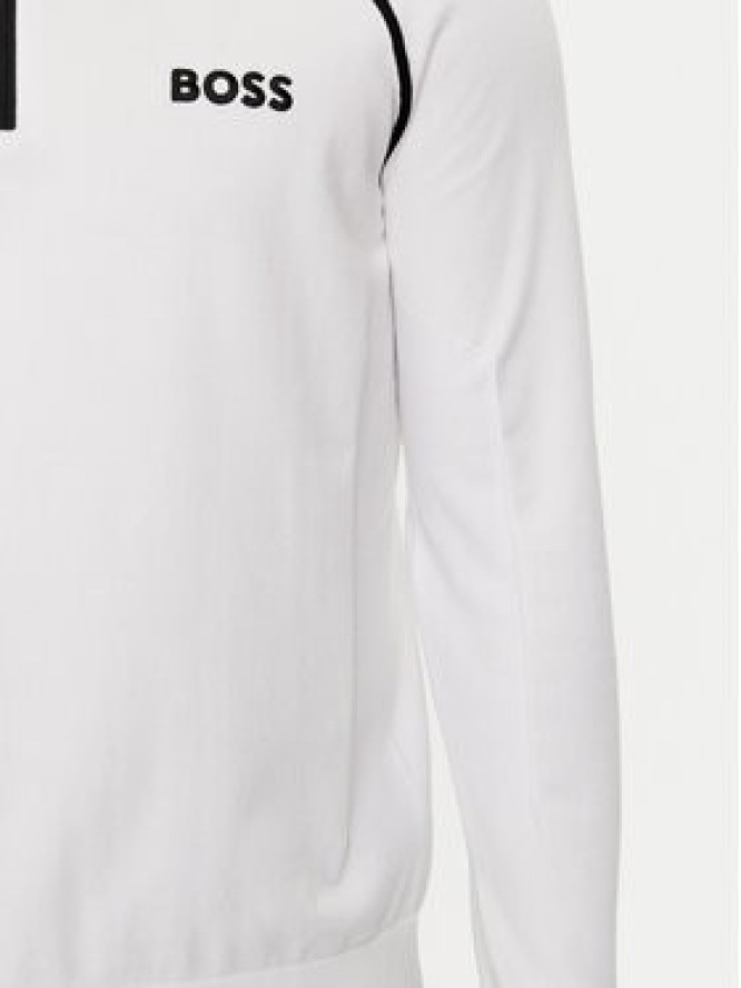 Boss Sweter Hydro-X 50519377 Biały Regular Fit