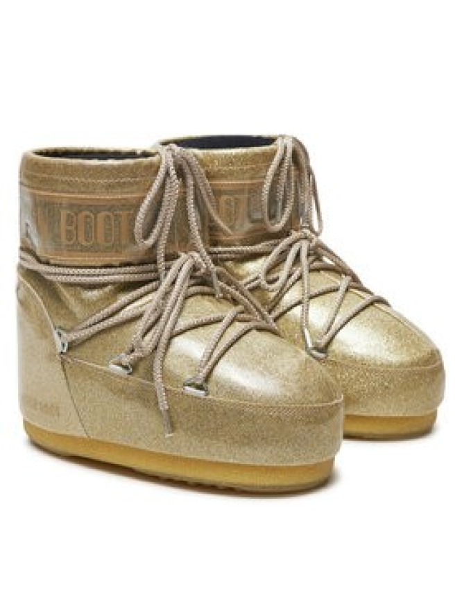 Moon Boot Śniegowce Icon Low Glitter 80D1409440 Złoty